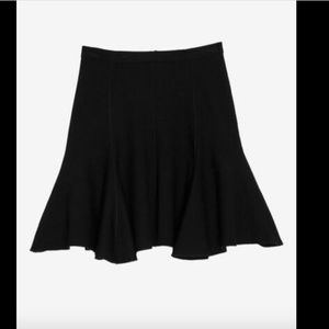 NWT! $275‎ Halston Heritage Black Short Skirt [ SZ 12 ] #1243